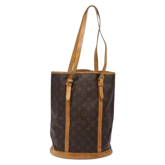 LOUIS VUITTON Monogram Bucket GM Shoulder Bag M42236 LV Auth 139423 - Picture 3 of 15